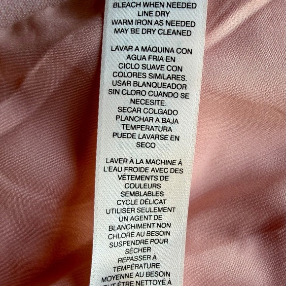 White House Black Market Bouble-Breasted Blazer Pink Size 0 - Picture 9 of 16